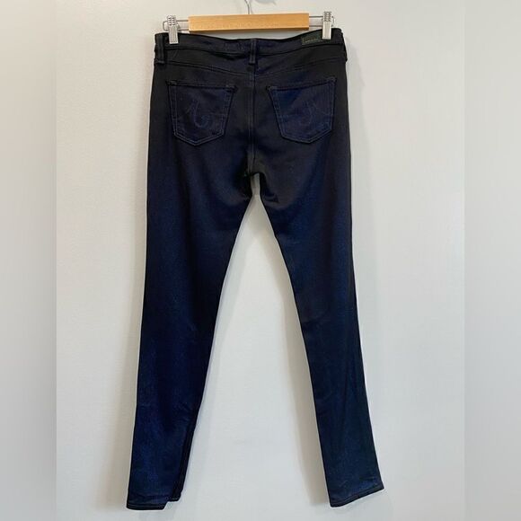 AG Adriano Goldschmied The Legging Super Skinny Glitter Leggings - Picture 6 of 10